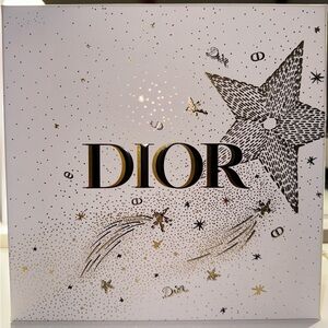 Dior White and Gold Starry Gift Box